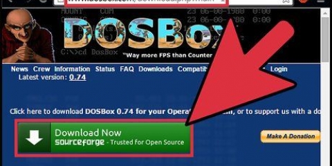 Usando o dosbox