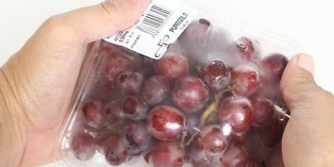Lave as uvas