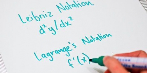 Determinando um derivado