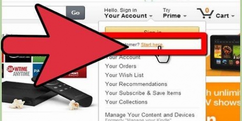 Criar uma conta amazon