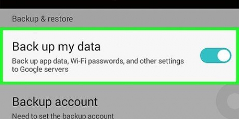 Redefinir um tablet android