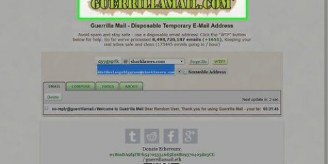 Envie um e-mail anônimo