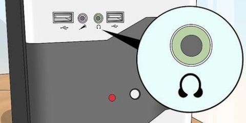 Conecte um dispositivo de áudio ao seu computador