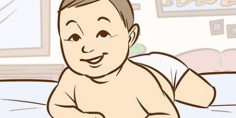 Ensinando um bebê a engatinhar