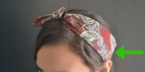 Vestindo uma bandana