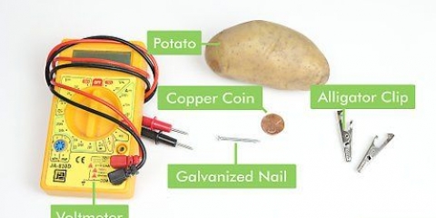 Fazendo uma bateria de uma batata