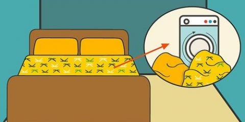 Limpando uma cama com bicarbonato de sódio