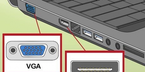 Conecte um monitor ao seu laptop