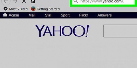 Encaminhar uma mensagem com o yahoo mail