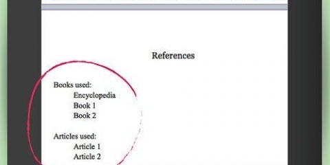 Escrevendo uma bibliografia