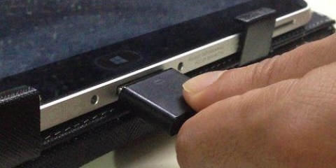 Usando um adaptador bluetooth