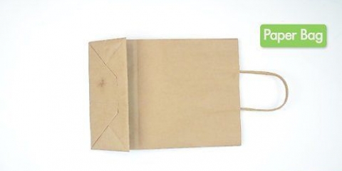 Cubra um livro com um saco de papel