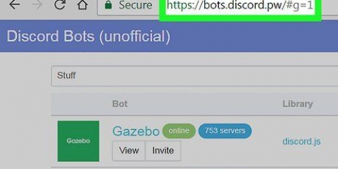 Adicionar um bot a um canal discord em um pc ou mac