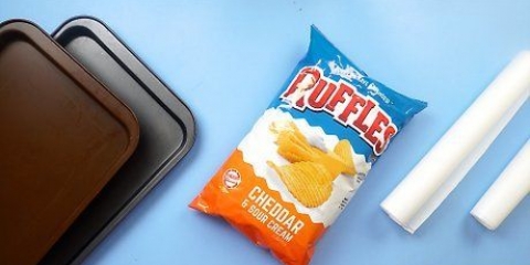 Encolher um saco de batatas fritas