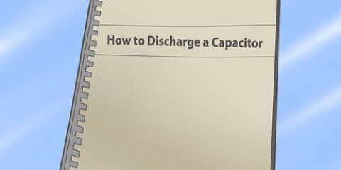 Descarregando um capacitor