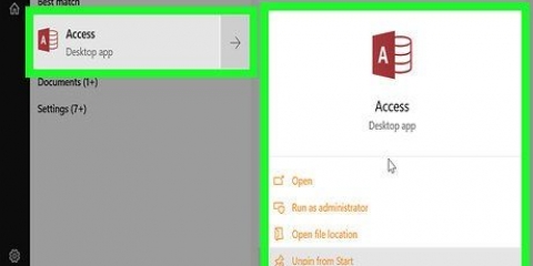 Criar um banco de dados com o microsoft access