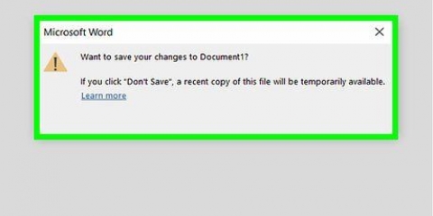 Fechar uma caixa de diálogo no microsoft word