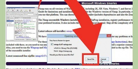 Executando uma varredura simples com o nmap