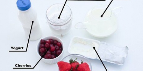 Fazendo um shake de proteína