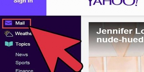 Abra um e-mail