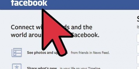 Abra uma conta do facebook