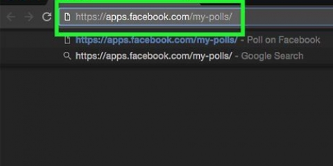 Configurar uma enquete no facebook