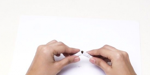 Conserte um cigarro quebrado