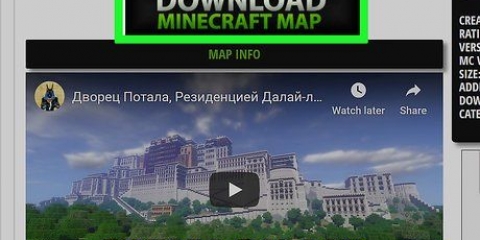 Jogando um mapa de usuário no minecraft