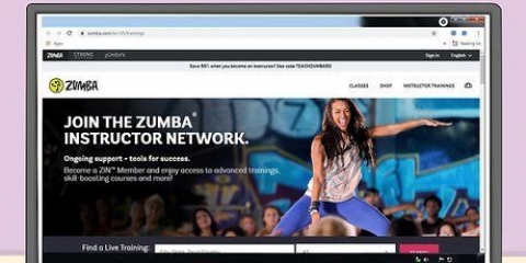 Tornando-se um instrutor certificado de zumba