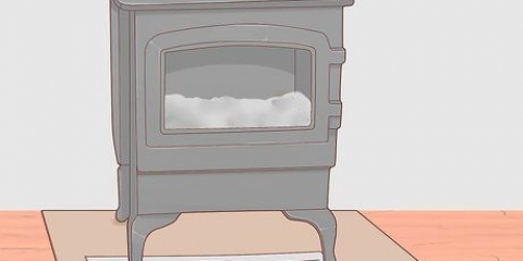 Limpando um fogão de ferro fundido