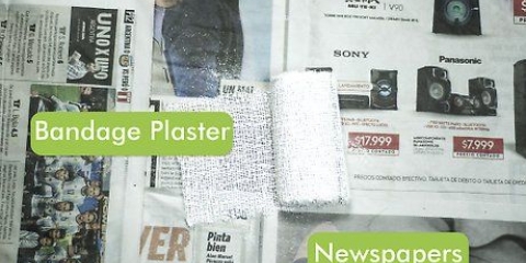 Fazendo uma máscara de gesso