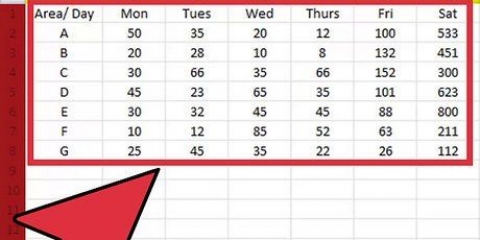 Criar um gráfico no excel