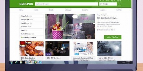Compre uma oferta do groupon como presente