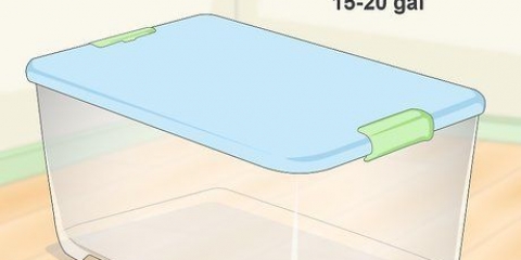 Fazendo uma gaiola de hamster de uma caixa de plástico