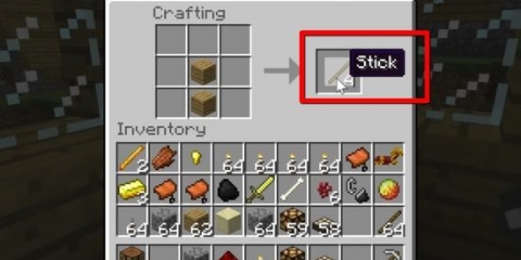 Como fazer uma alavanca no minecraft