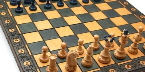 Jogando um tapete de pastor no xadrez