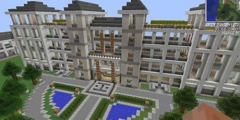 Construindo uma mansão no minecraft