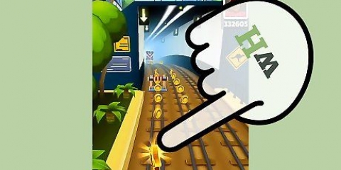 Obtendo uma pontuação alta em subway surfers
