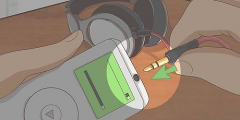 Usando um fone de ouvido