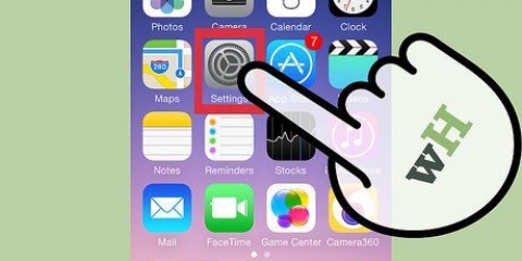 Sincronize uma conta do hotmail em um iphone
