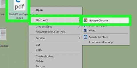 Salve um pdf preenchível no google chrome