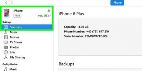 Coloque um ipod ou iphone no modo dfu