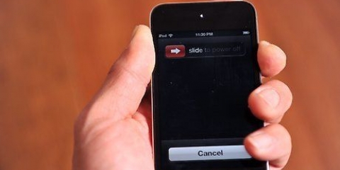Reiniciando um ipod touch