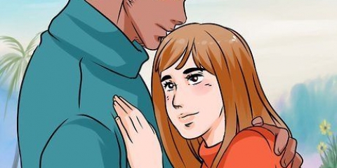 Abraçando um menino