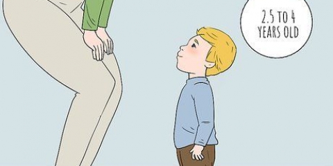 Treinando um menino para ir ao banheiro