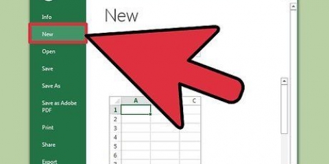 Criar um calendário no excel