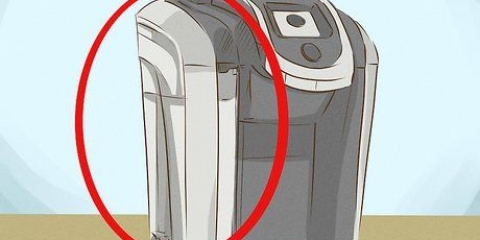 Substituindo um filtro de água keurig