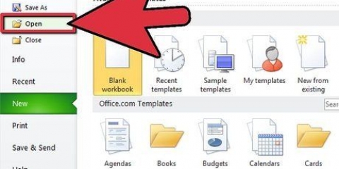 Criar um menu suspenso no excel