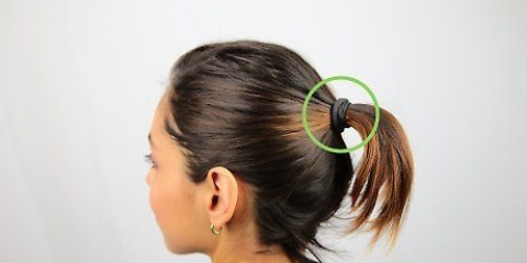 Fazendo um coque no cabelo curto