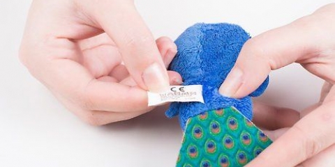 Limpando um bicho de pelúcia